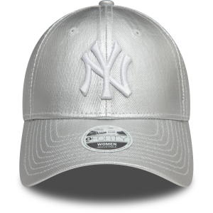 New York Yankees Kadın Met Denim Gümüş 60595374 Şapka