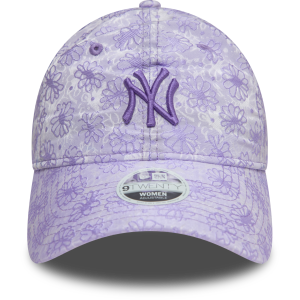 New York Yankees Kadın Çiçekli Açık Mor 9TWENTY 60595378