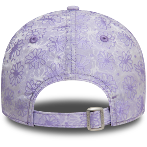 New York Yankees Kadın Çiçekli Açık Mor 9TWENTY 60595378 Şapka