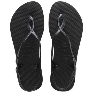 Luna Siyah Kadın Sandalet