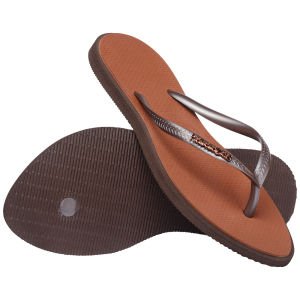 Havaianas Slim Point Dark Brown Kadın Terlik