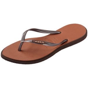 Havaianas Slim Point Dark Brown Kadın Terlik