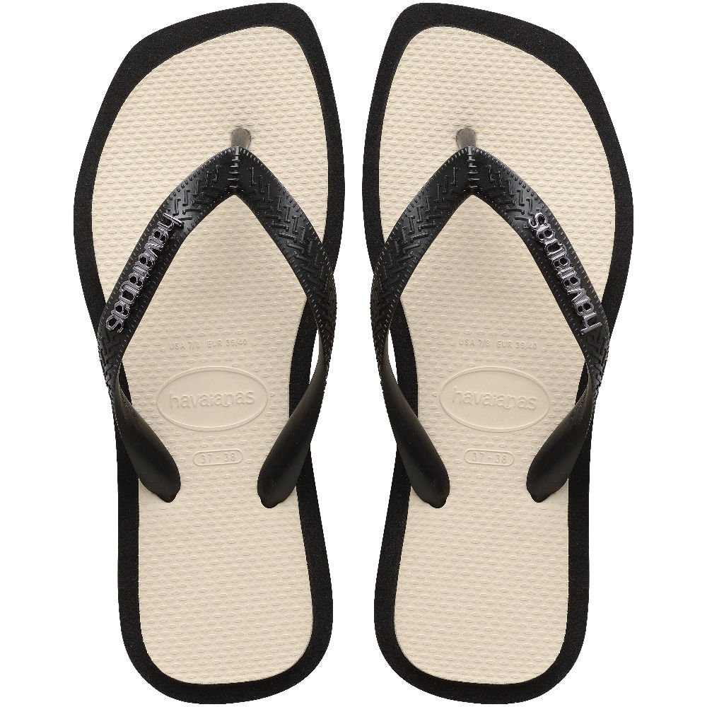 Top Square Fusion Siyah Kadın Terlik