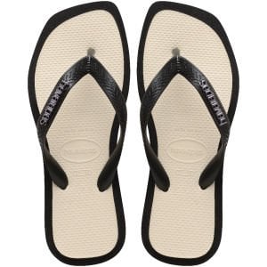 Top Square Fusion Siyah Kadın Terlik