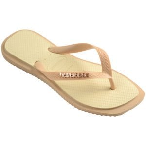 Top Square Fusion Altın Kadın Terlik