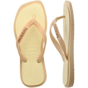 Top Square Fusion Altın Kadın Terlik