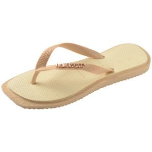 Top Square Fusion Altın Kadın Terlik