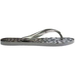 Havaianas Slim Siyah Leopar Kadın Terlik
