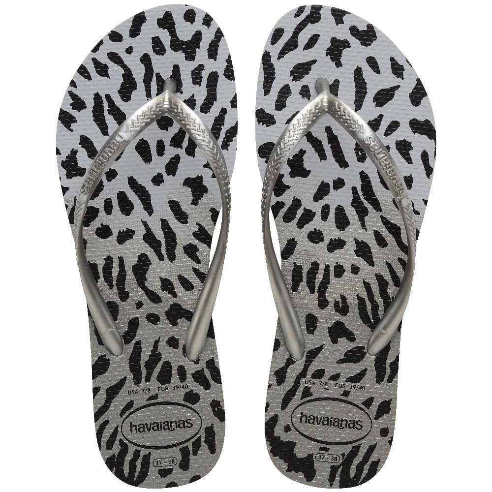 Slim Animals Siyah Leopar Kadın Terlik