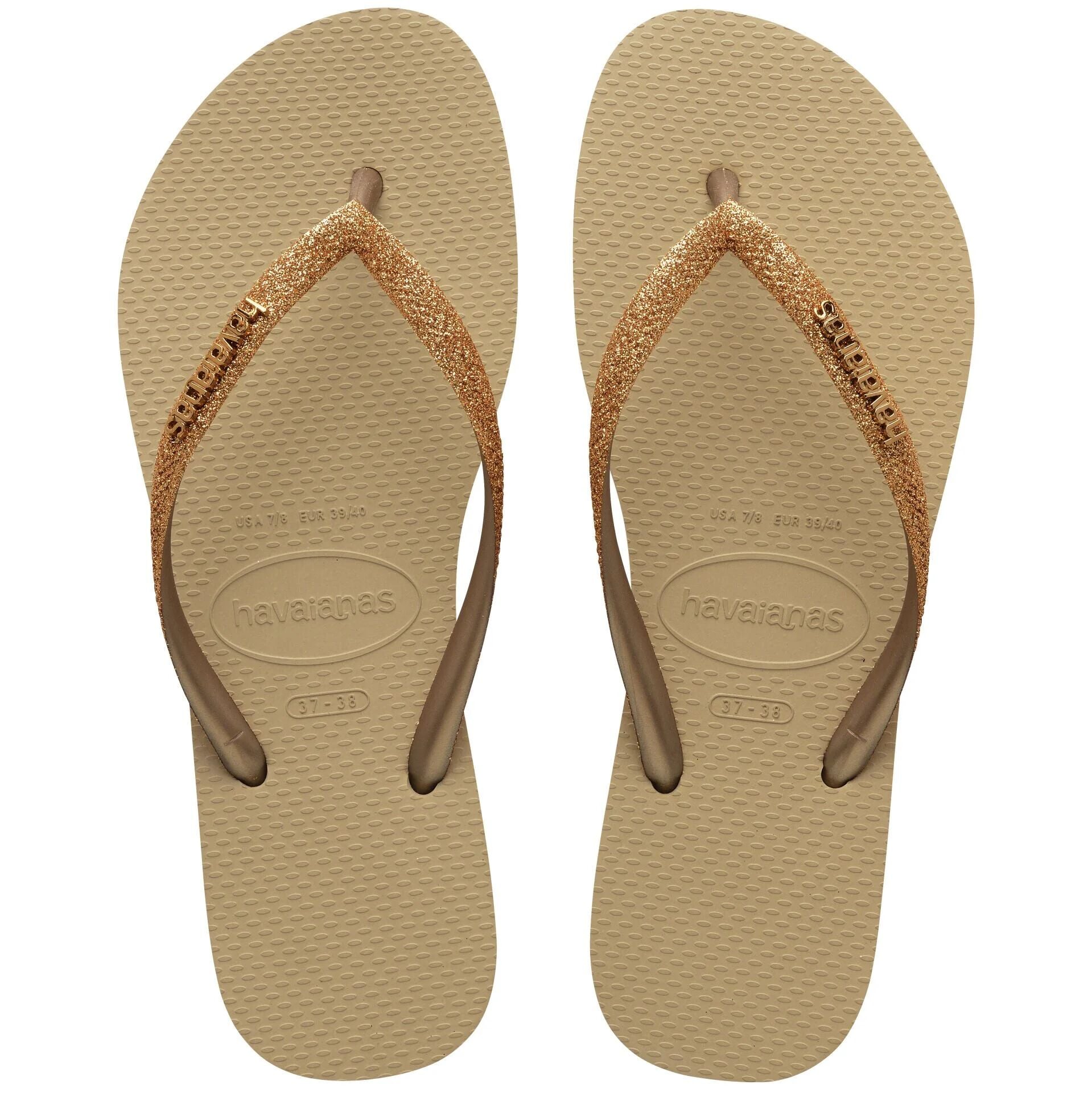 Havaianas Slim Glitter Sand Grey Kadın Terlik