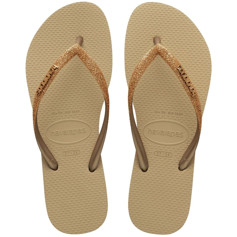 Havaianas Slim Glitter Sand Grey Kadın Terlik