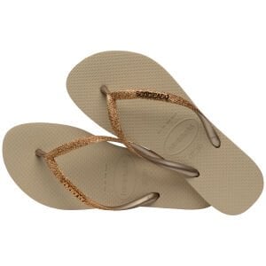 Havaianas Slim Glitter Sand Grey Kadın Terlik