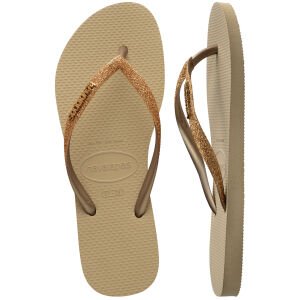 Havaianas Slim Glitter Sand Grey Kadın Terlik