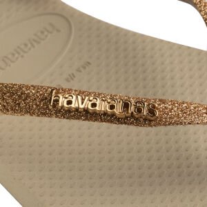 Havaianas Slim Glitter Sand Grey Kadın Terlik