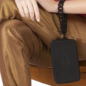 Mini Bag Chain Siyah Plaj Çantası