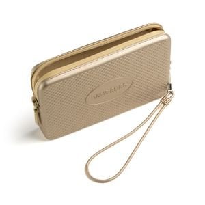 Mini Bag Plus Cool Metalik Altın Plaj Çantası