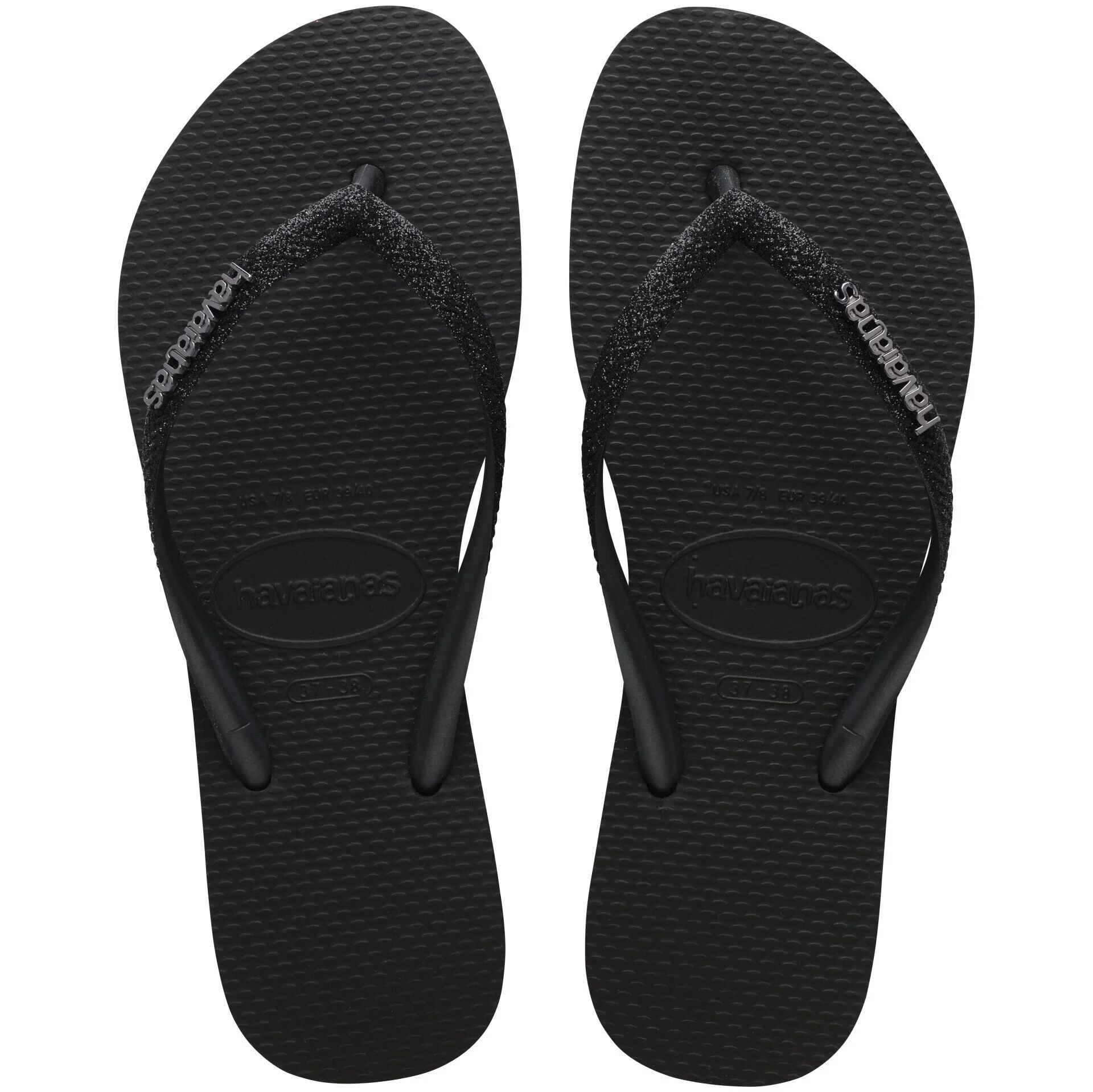 Havaianas Slim Glitter Black Kadın Terlik