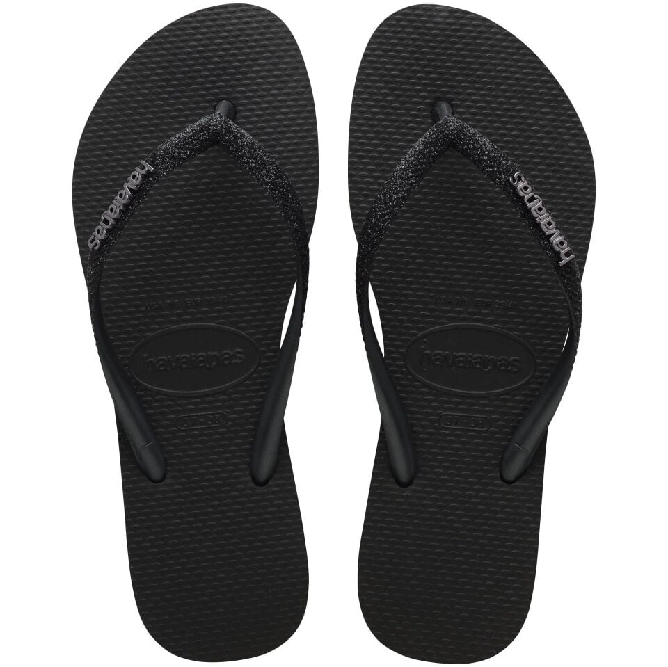 Havaianas Slim Glitter Black Kadın Terlik