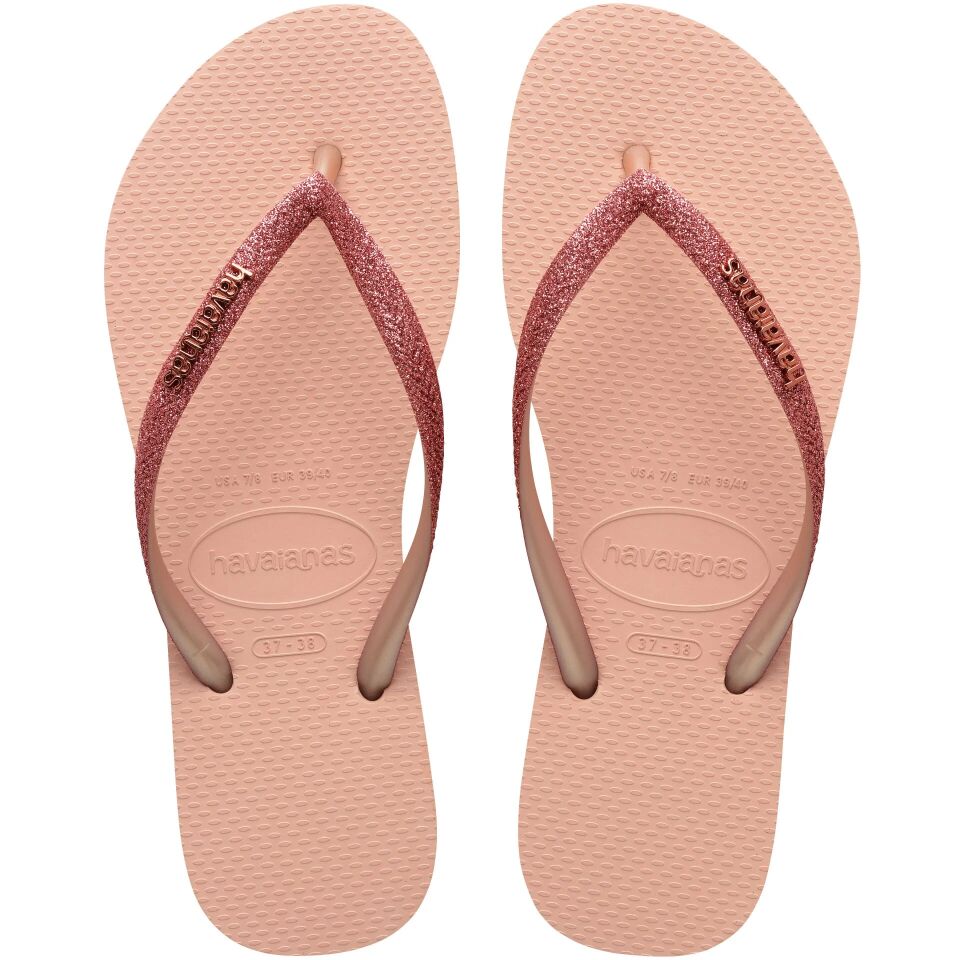 Havaianas Slim Glitter Pink Kadın Terlik