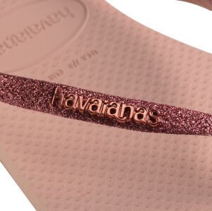 Slim Glitter Pink Kadın Terlik
