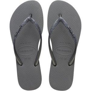 Slim Glitter Grey Kadın Terlik