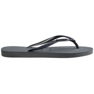 Slim Glitter Grey Kadın Terlik