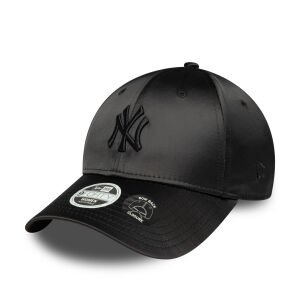 New Era Fiyonklu Siyah Saten Kadın Şapka 60758948