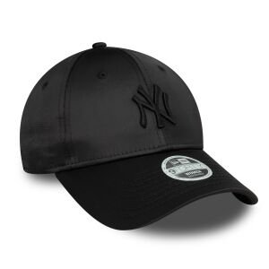 New York Yankees Kadın Saten Siyah Şapka 60595368