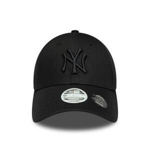 New York Yankees Kadın Siyah Kurdele Detaylı Şapka 60771757