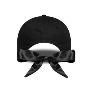 New York Yankees Kadın Siyah Kurdele Detaylı Şapka 60771757