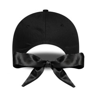 NY Yankees Kadın Siyah Kurdele Detaylı Şapka 60771757