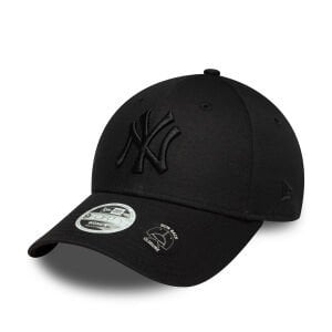 New York Yankees Kadın Siyah Kurdele Detaylı Şapka 60771757