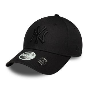 NY Yankees Kadın Siyah Kurdele Detaylı Şapka 60771757