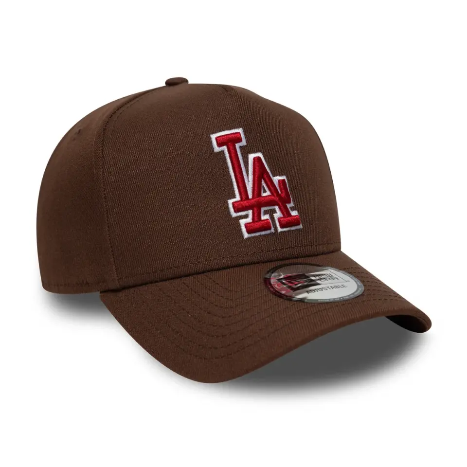 NEW ERA LA Dodgers Outline Script Kahverengi E-Frame 60771811