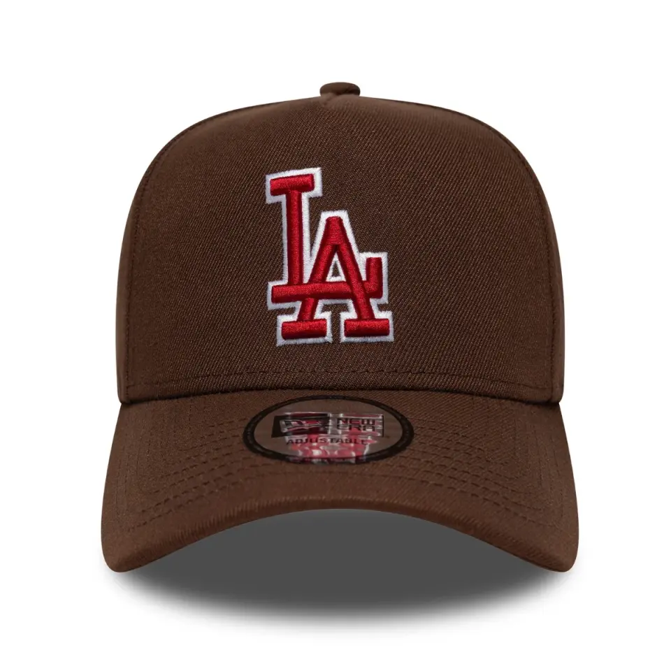 NEW ERA LA Dodgers Outline Script Kahverengi E-Frame 60771811