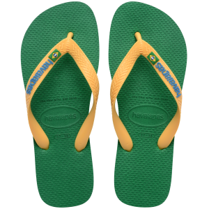 Havaianas Brasil Logo Green Unisex Terlik