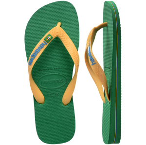 Havaianas Brasil Logo Green Unisex Terlik