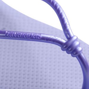 Tubular Lila Kadın Terlik