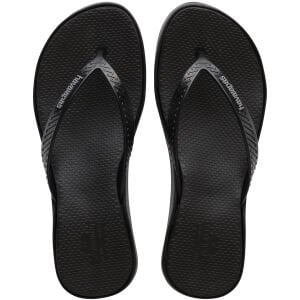 Slim High Platform Siyah Kadın Terlik