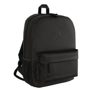 NY Yankees Mat Deri Siyah Stadium Backpack 60856127