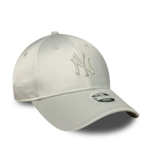 NY Yankees Kadın Ice Grey Kurdele Detaylı Şapka 60856312