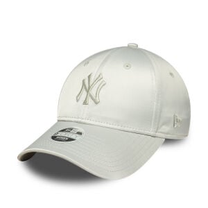 NY Yankees Kadın Ice Grey Kurdele Detaylı Şapka 60856312