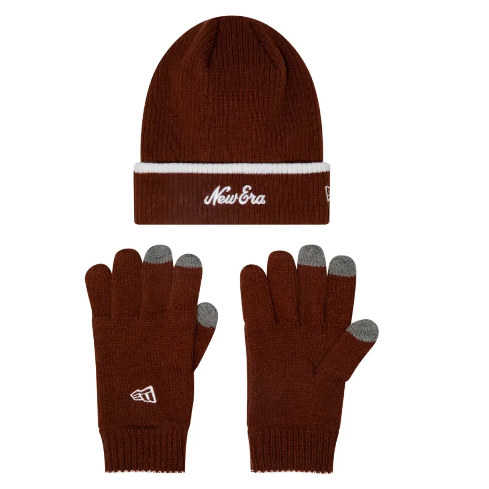 NEW ERA Bordo E-touch Y13745810Eldiven ve Bere Takımı 13745810