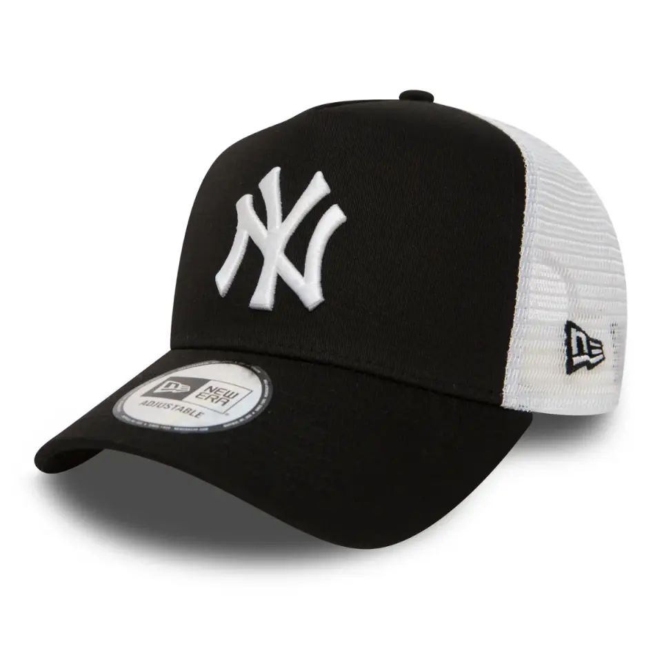 NEW ERA New York Yankees Siyah-Beyaz Trucker 11588491 Unisex Şapka