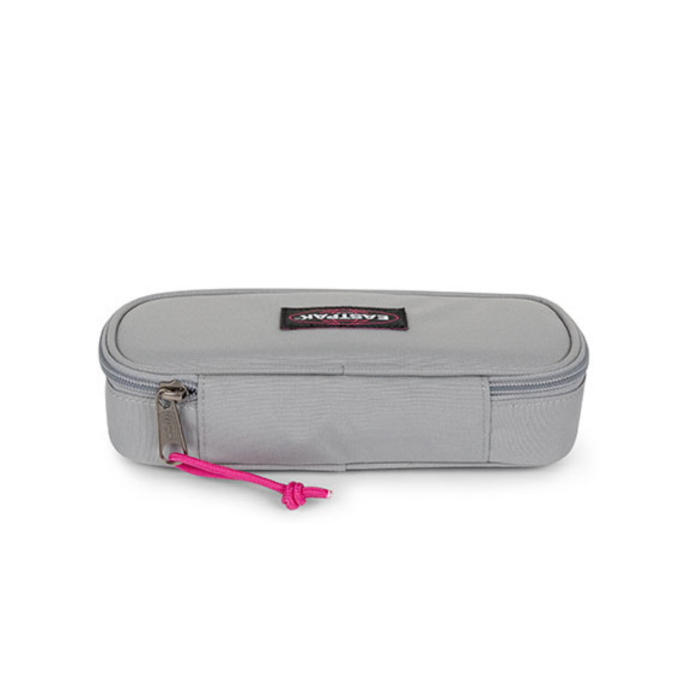 EASTPAK Oval Single Gri-Pembe Kalem Kutusu