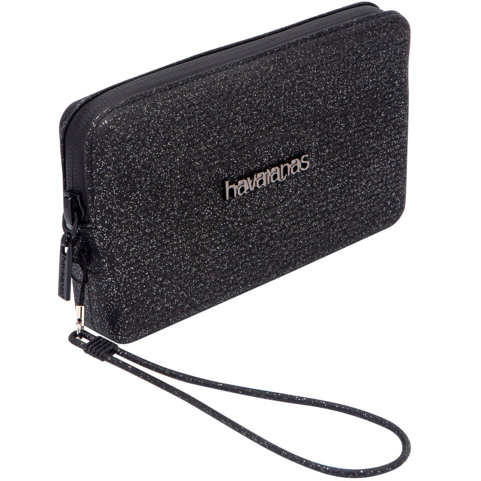 Havaianas Mini Bag Plus Glitter Siyah Plaj Çantası