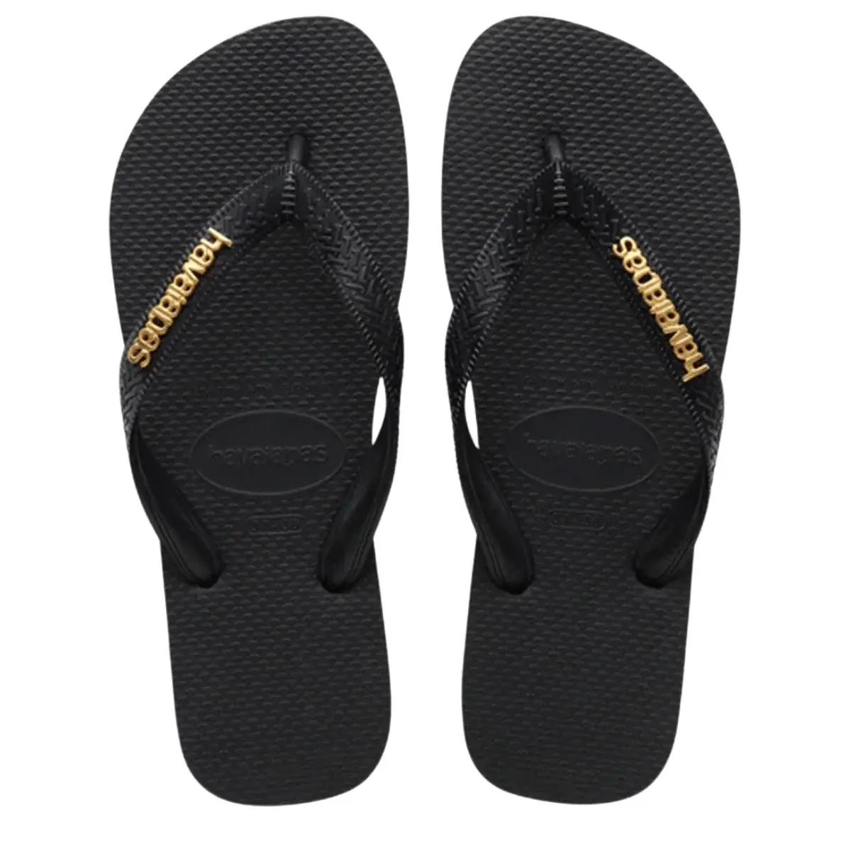Havaianas Top Logo Metalic Black Kadın Terlik