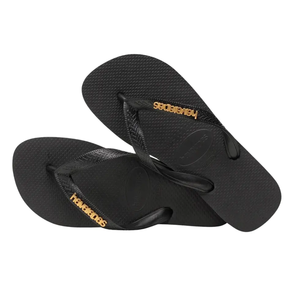 Havaianas Top Logo Metalic Black Kadın Terlik