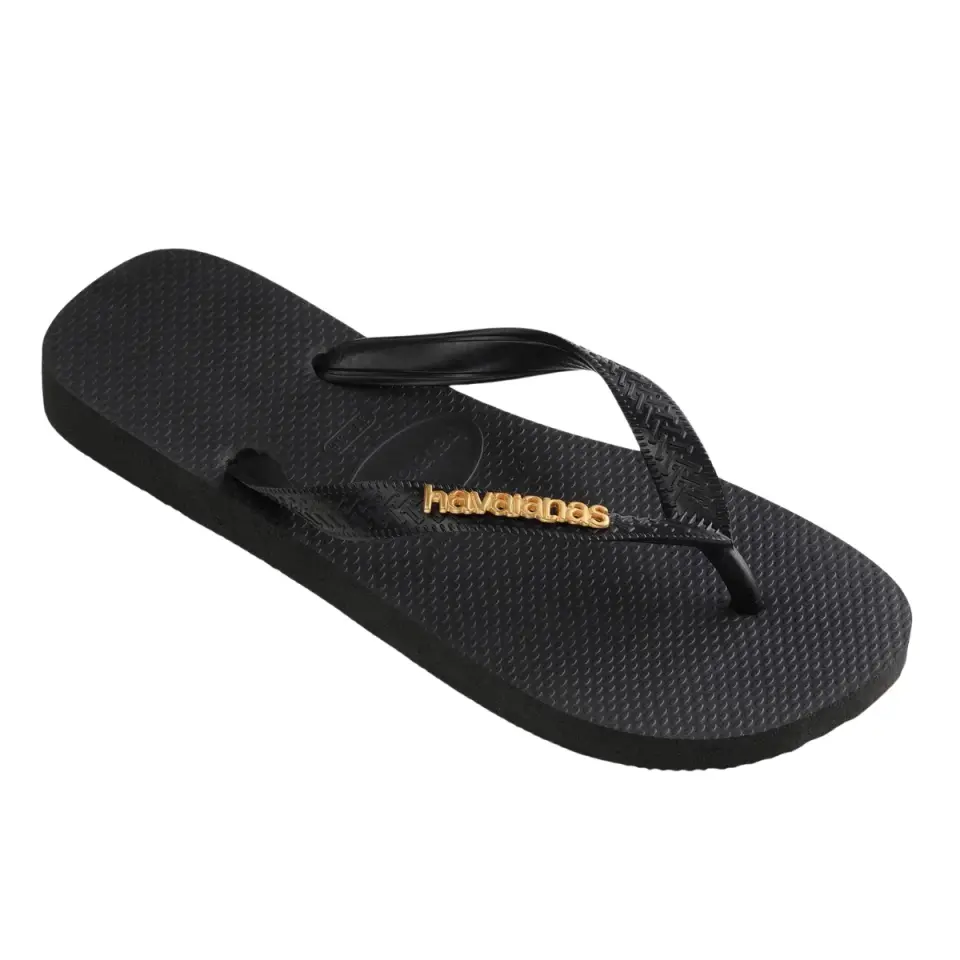 Havaianas Top Logo Metalic Black Kadın Terlik
