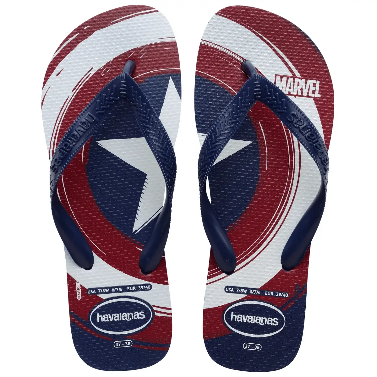 Havaianas Top Marvel Captain America Terlik